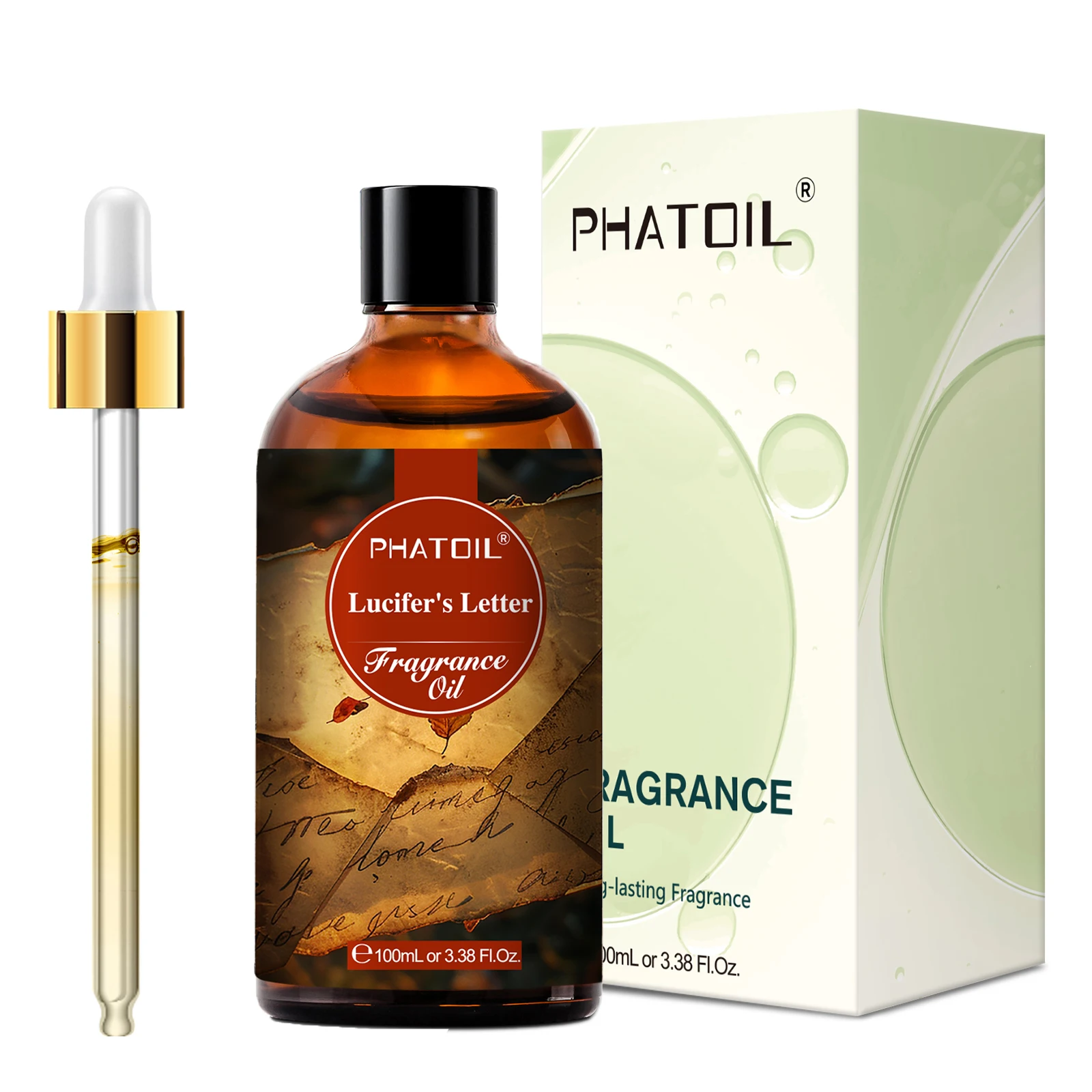 PHATOIL 100 ml Oud Warmth Duftöl für Diffusor, Aromatherapie, warmes Santal, Vanille, Amber, schwarze Orchidee, Aroma-Duftöle