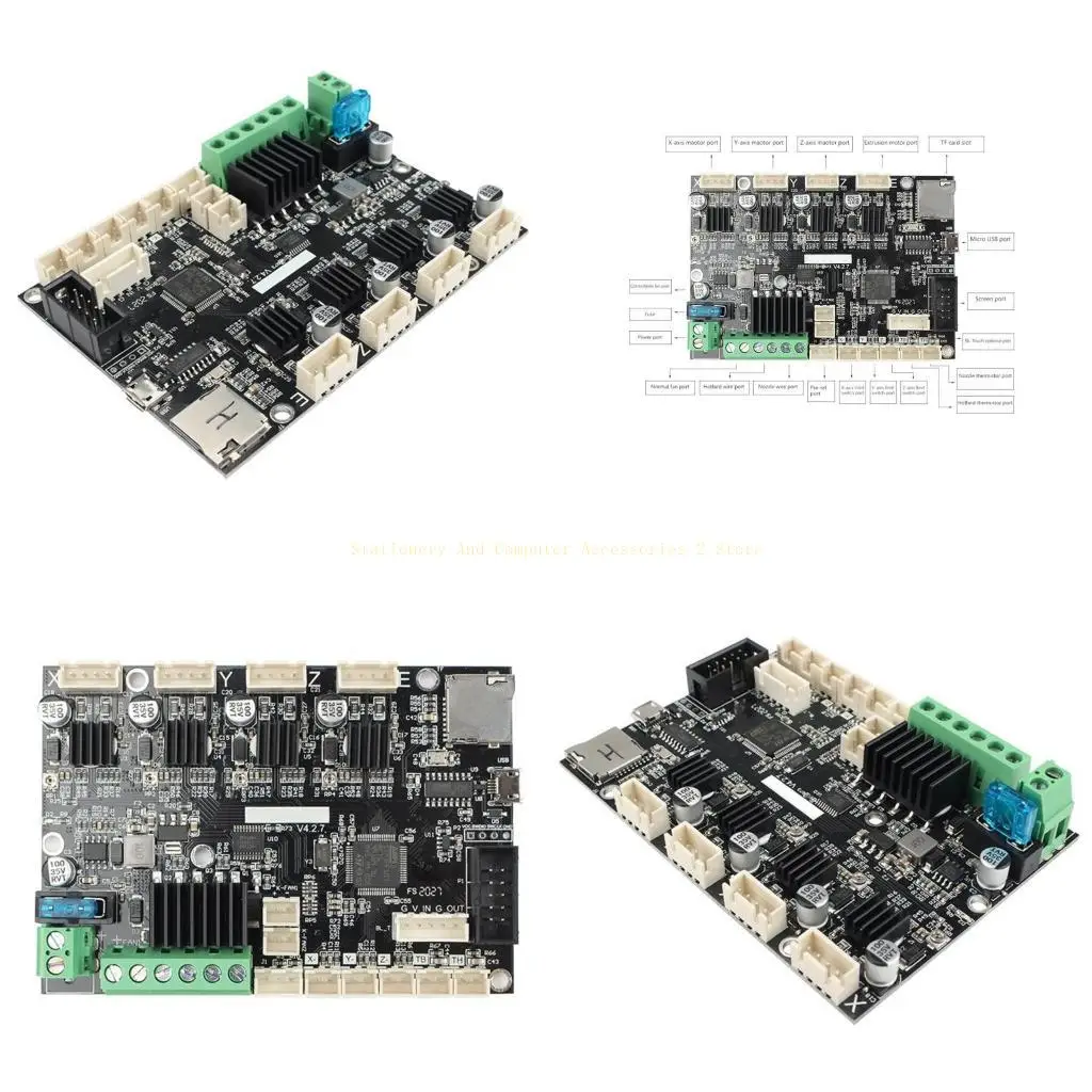 

Printers Part Upgraded Mute Mainboard with TMC2225 Step Motor Driver