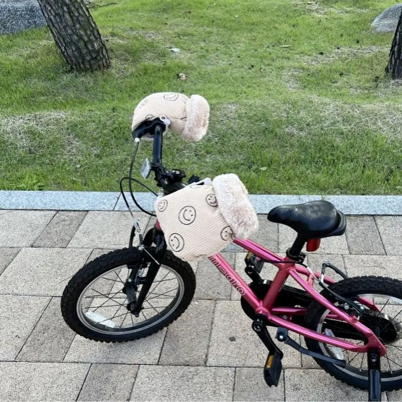 Windproof Infant Stroller Gloves Cartoon Printed Children's Outdoor Sports Mittens Hands Warmer Scooter Accessory for Winter