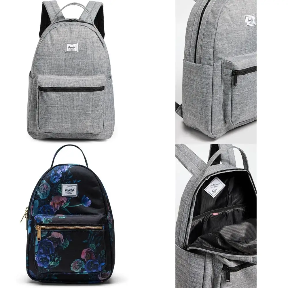 حقيبة ظهر كروس شاتش رمادية للنساء - طراز نوفا، مقاس واحد، نمط الغراب، جودة تدوم طويلاً