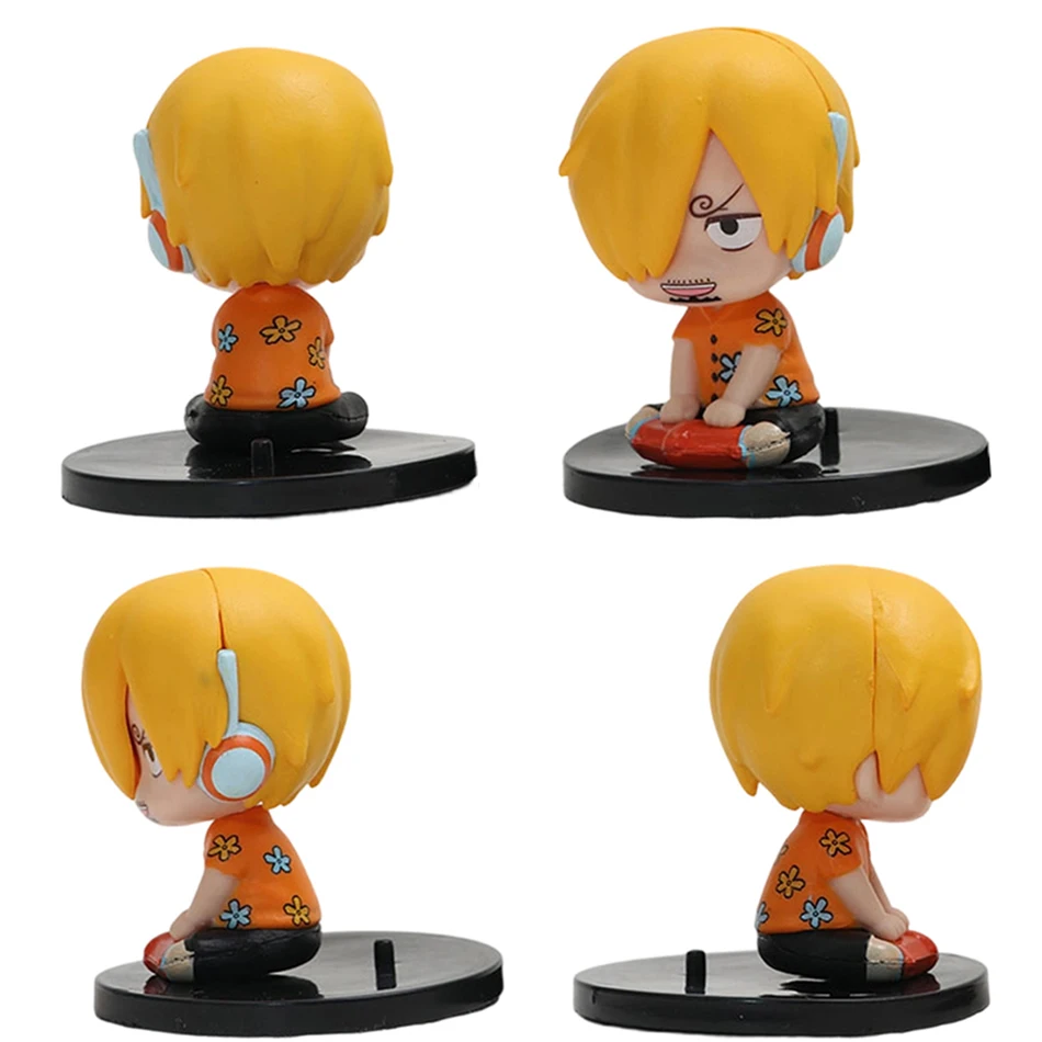 1-12 Stück Blindbox Anime One Piece Figur Luffy Roronoa Zoro 6cm Q-Version Actionfigur Niedliches Spielzeug Schreibtischdekoration Modell Geschenk – Detail 6