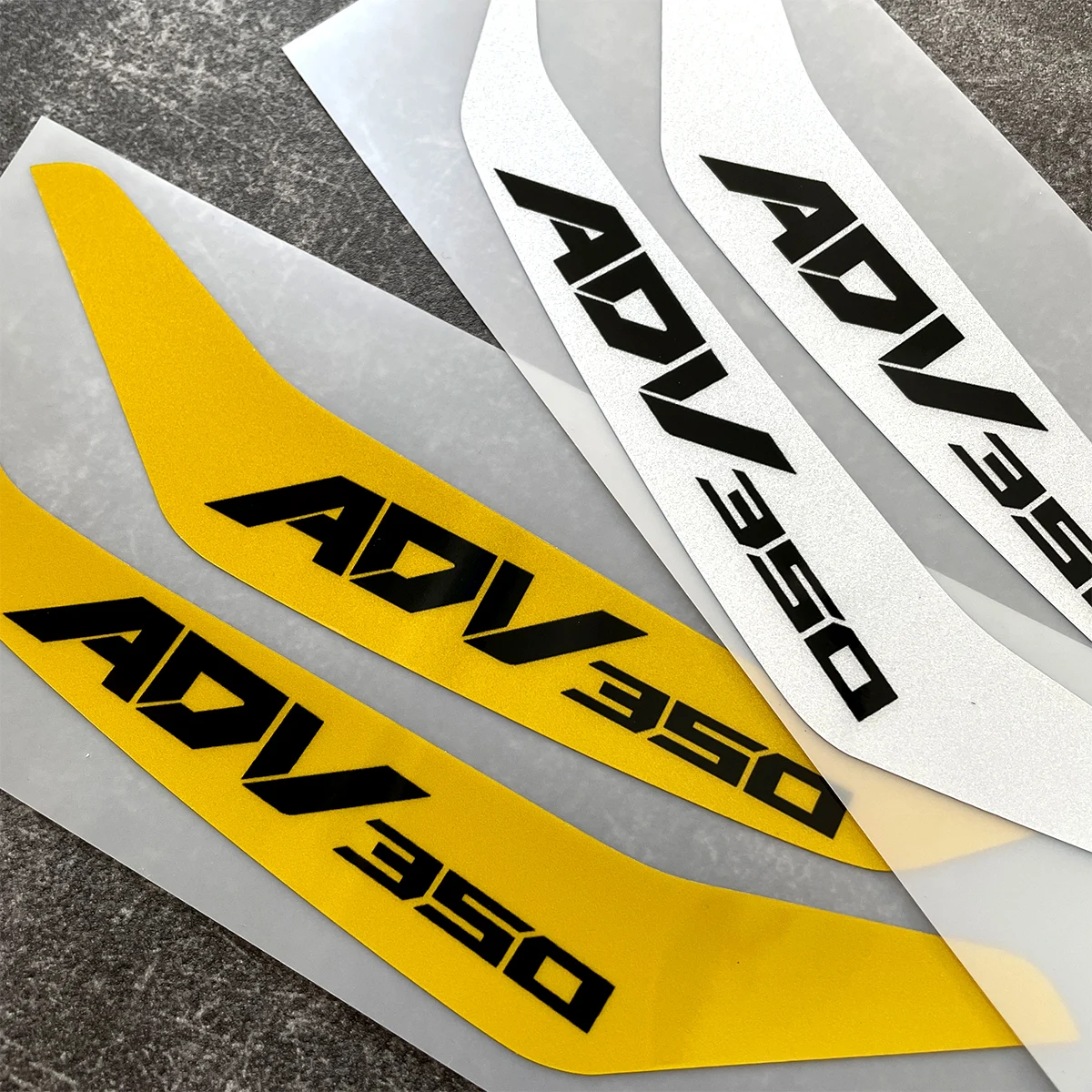 لهوندا ADV 350 المقود Handguard عاكس ملصق فينيل مخصص الزخرفية ملصق مائي الدراجات النارية تعديل الملحقات #6