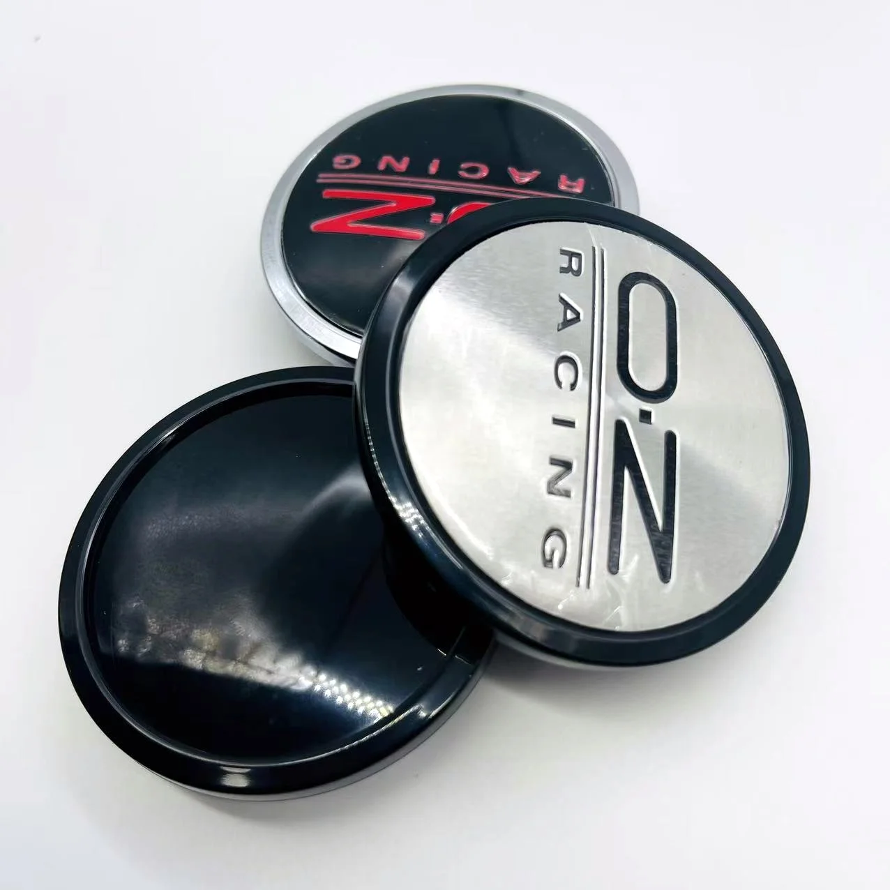 4 pezzi 75mm OZ OZ Racing Logo Emblema Car Wheel Center Caps Ruote Mozzo Caprimozzo Auto Rim Center Cover Styling Accessori auto