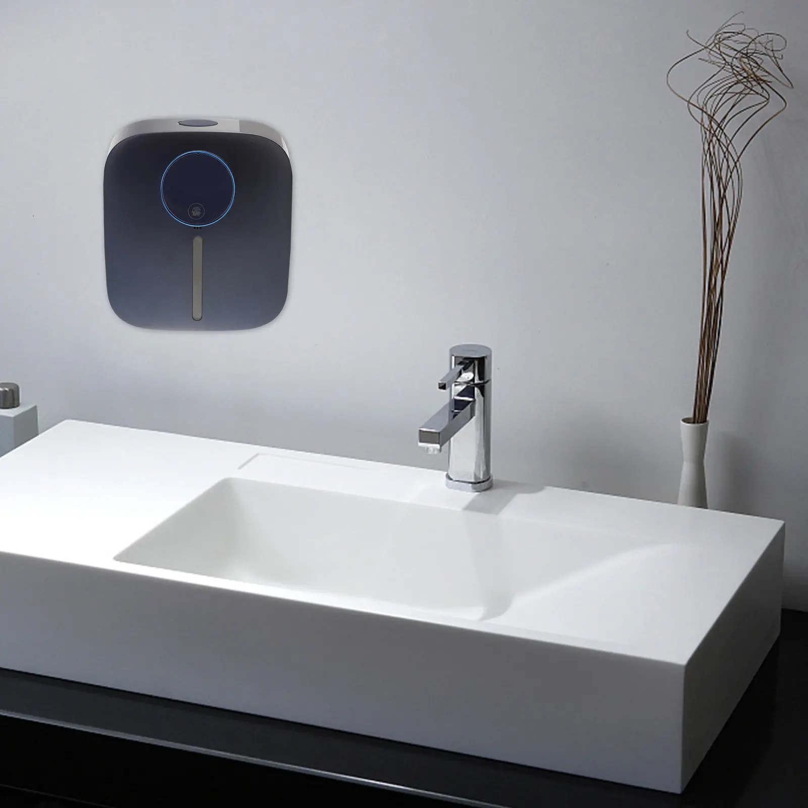 

Rechargeable Wall-Mounted Smart Touchless Foaming Soap Dispenser Adjustable Automatic Bathroom Toilet Soap Dispenser