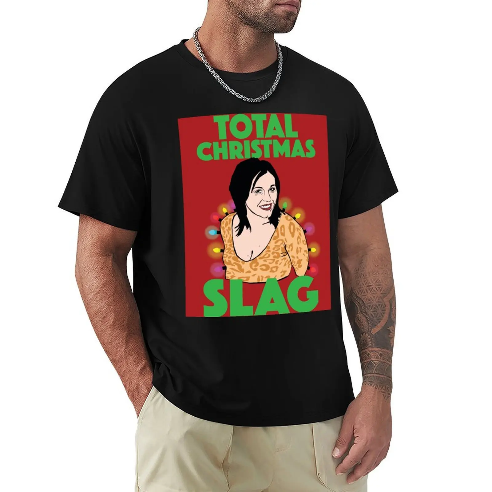 Kat Slater - TOTAL CHRISTMAS SLAG - Eastenders (Jessie Wallace) T-Shirt Classic Graphic Short Sleeve Top