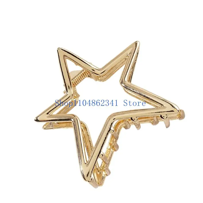 5asd Practical Metal Hair Claw in Star Hair Decoration Hairpieces Party Headwear for Everyday and Party Looks