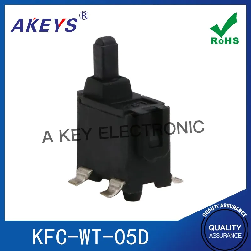 KFC-WT-05D 8.7H Limit Detection Switch 6.5*3 Four Four Feet Patch Single Column Push Reset