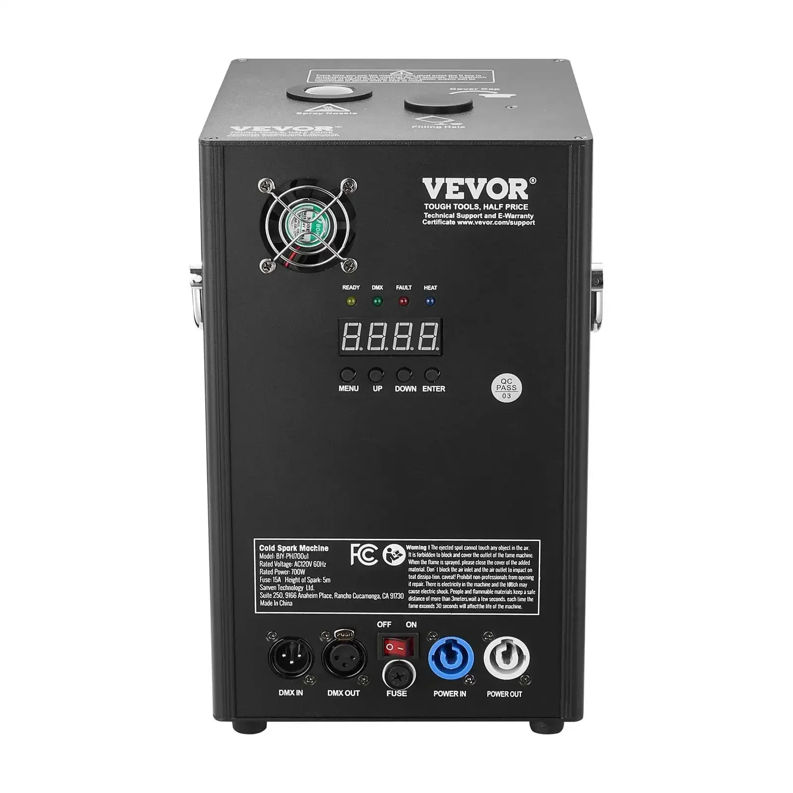 

Cold Spark Firework Machine 700W 6.6-16.4ft Stage DJ Wedding Event Party