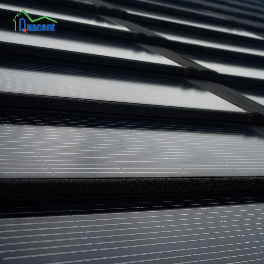 Durable Long Life High Performance Weather Resistant Solar Roof Tile High Efficiency Building Integrated Monocrystalline BIPV