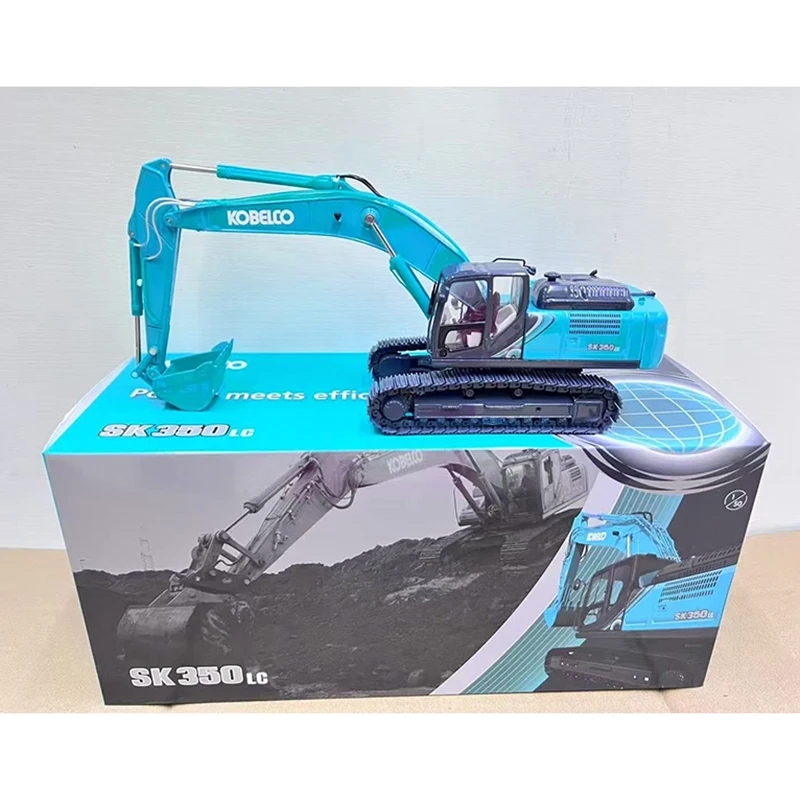 Diecast 1:50 Scale KOBELCO SK350LC-10 Alloy Excavator Engineering