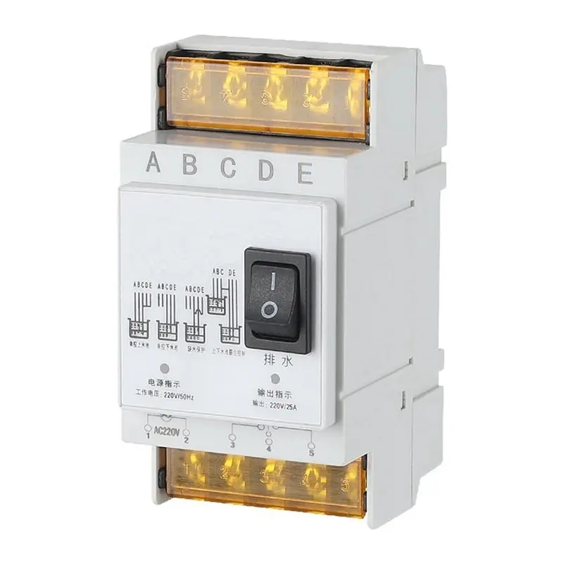 5X Fully Automatic Water Level Controller Switch 25A 220V Water Tank Liquid Level Detection Sensor A-AT30