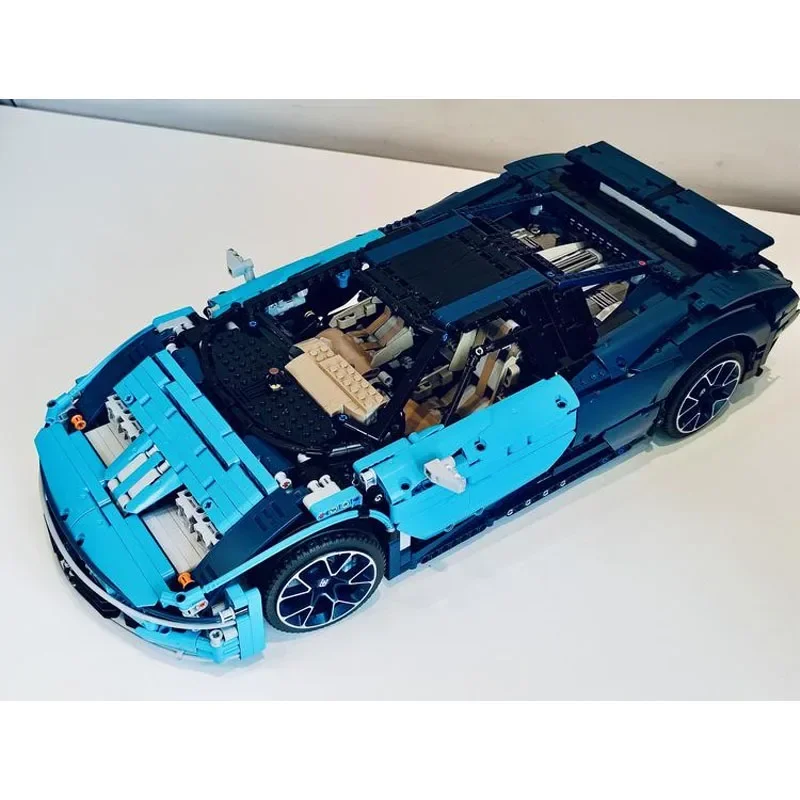 MOC-176489New clássico eb110 super carro esportivo bloco de construção de corrida model3133parts moc criativo meninos brinquedo de aniversário das crianças presente