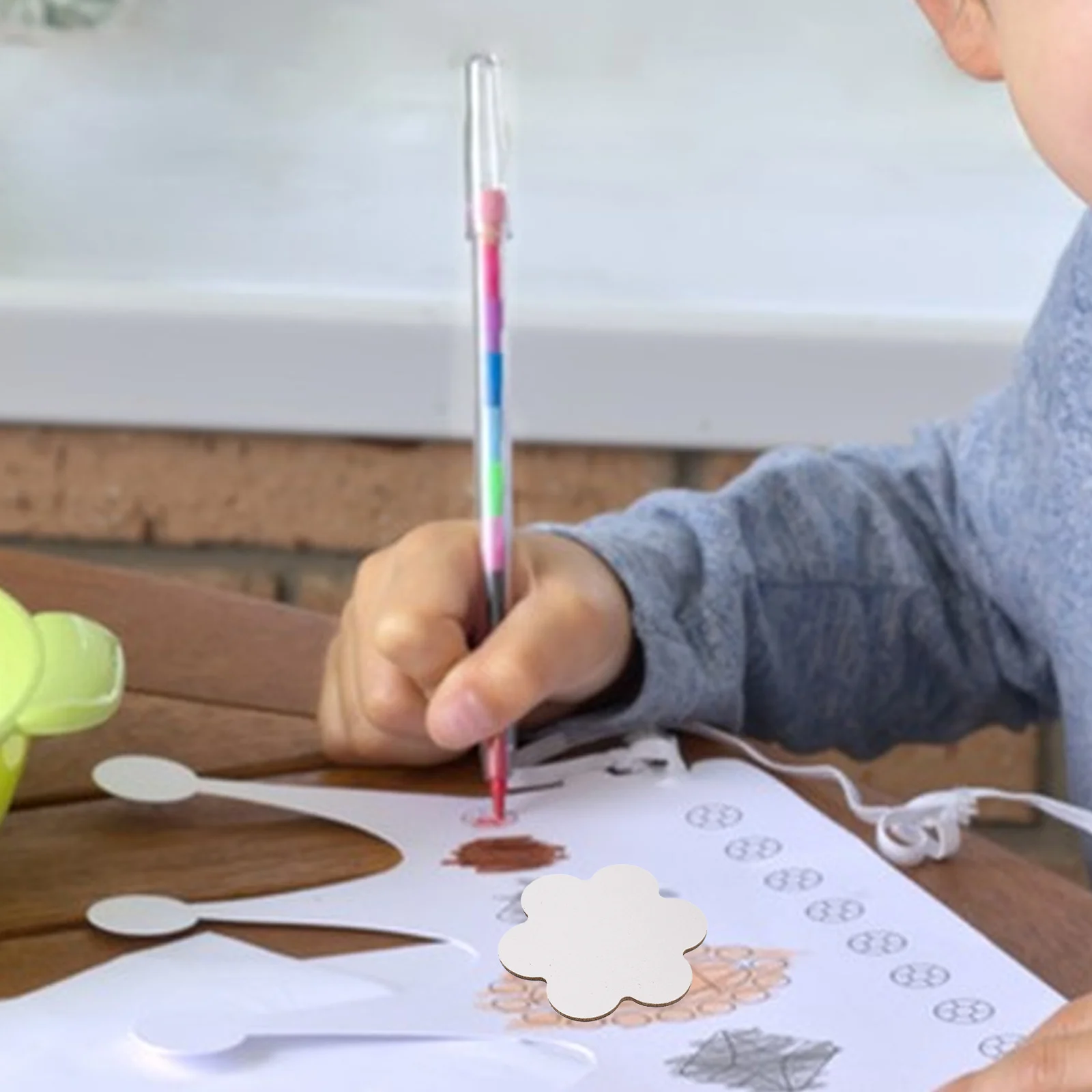 

15Pcs Flowers Canvas Board Ideal Gift Choice for Artists Students Friends Longtime Preservation Blank Drawing Panel