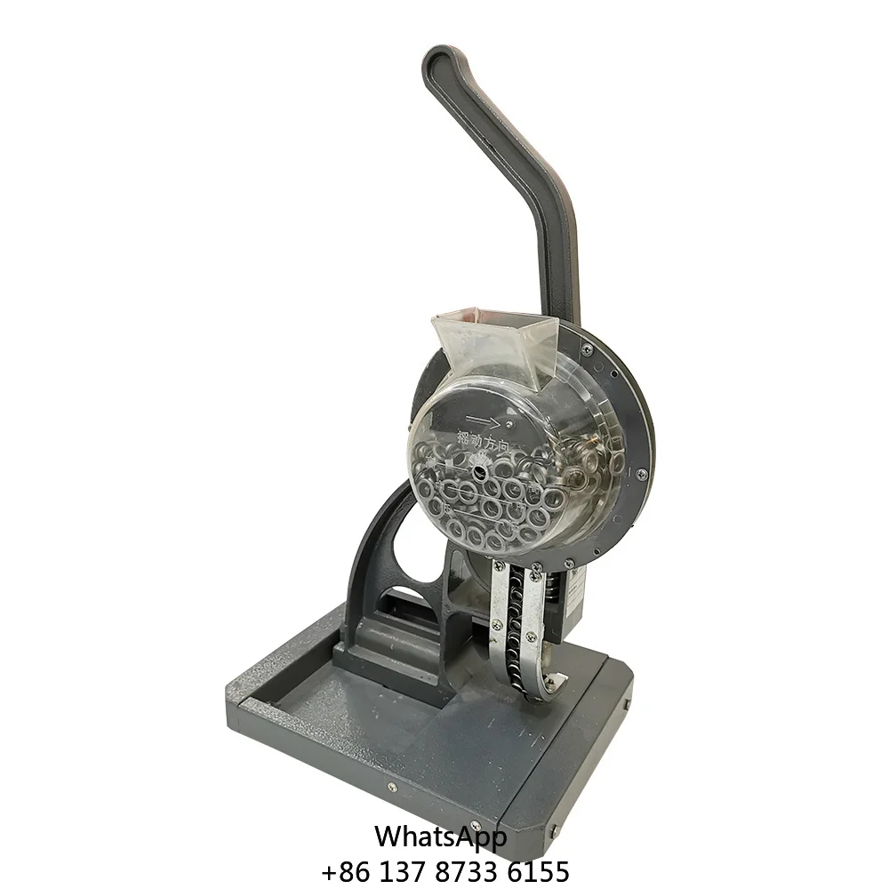 High-Efficient Manual Punching Machines For Paper Plastic Eyelet Equipment With Mechanical Power Source