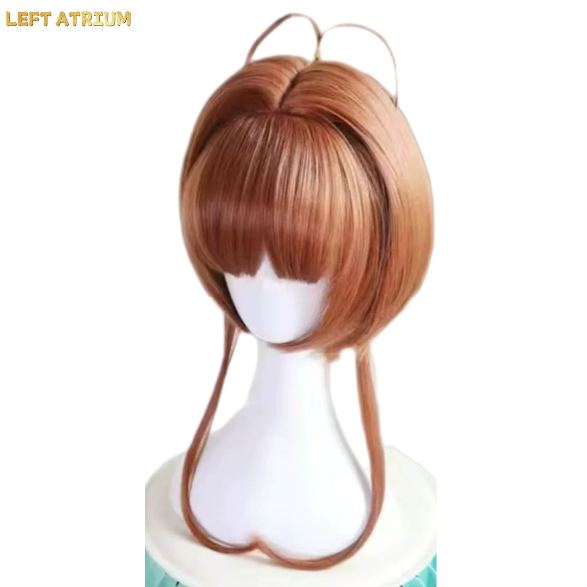 Anime Cardcaptor Sakura Kinomoto Sakura Cosplay Costume Blue-white Maid Outfit Uniform Wig Woman Cute Christmas Party Suit view 6