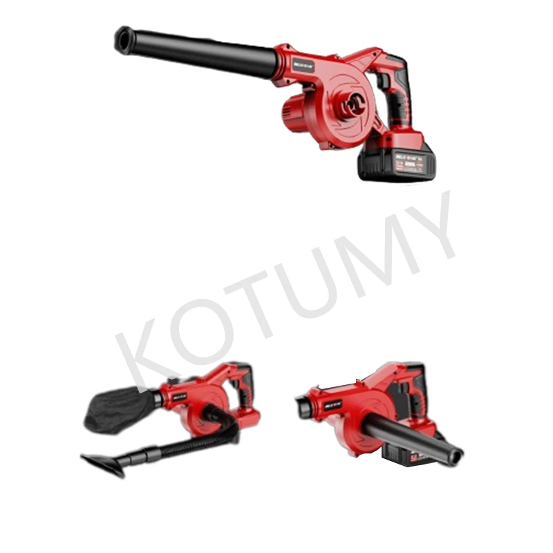 Garden Cordless Blower with Battery Vacuum Clean Air Blower for Dust Blowing Dust Computer Collector 21V Hand Operat Power Tool