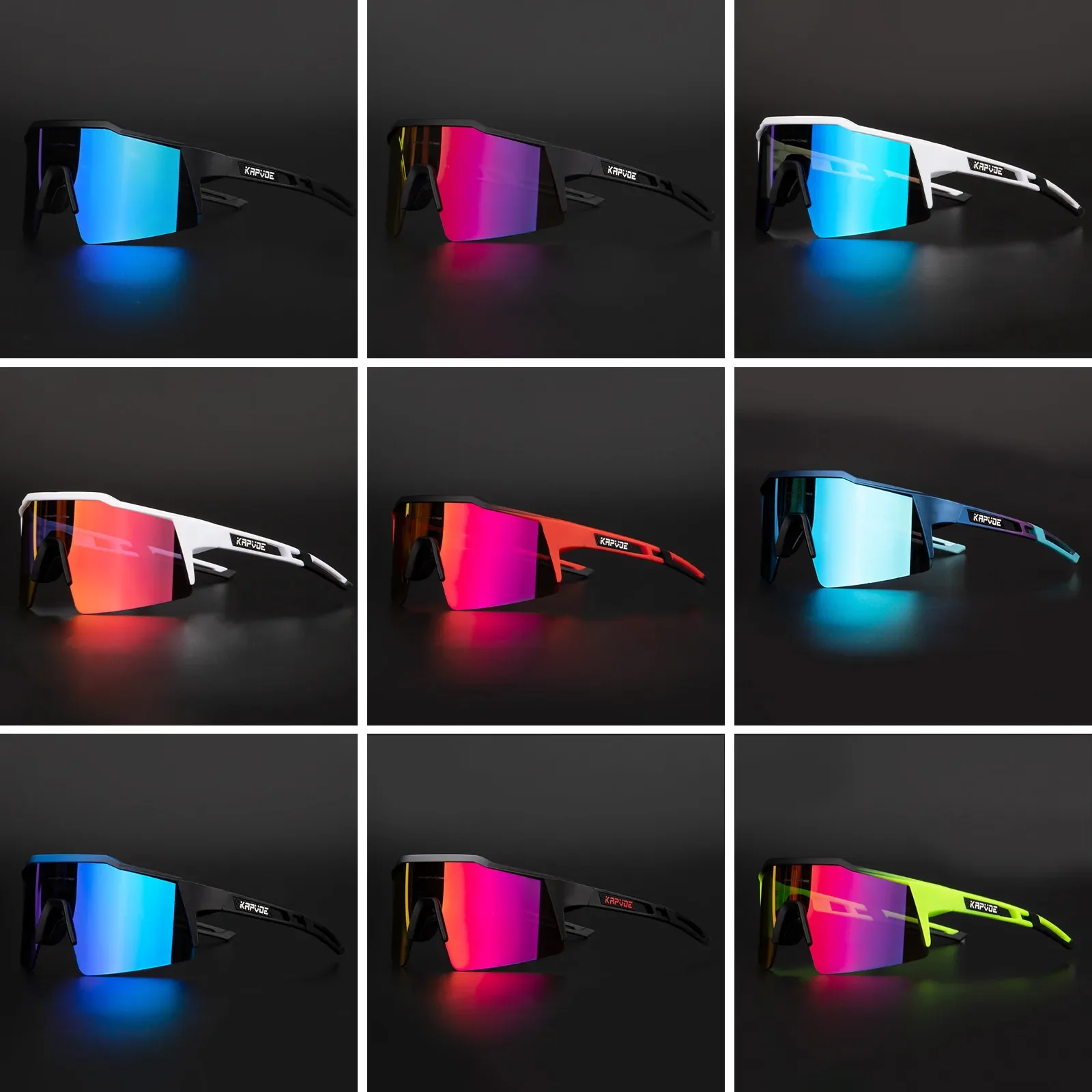 Polarized Cycling Glasses for Men Women Photochromic Sunglasses Outdoor Sports Windproof Goggles MTB Bike Cycling Eyewear UV400