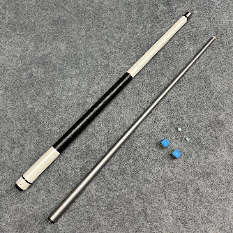 

Black Wood Billiard Cue, Chinese Style 8 Ball Pool Cue, Small/Medium Head for 9 Ball Game
