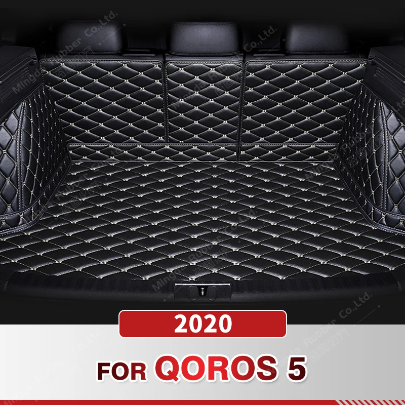 

Auto Full Coverage Trunk Mat For Qoros 5 2020 Anti-Dirty Car Boot Cover Pad Cargo Liner Interior Protector Accessories