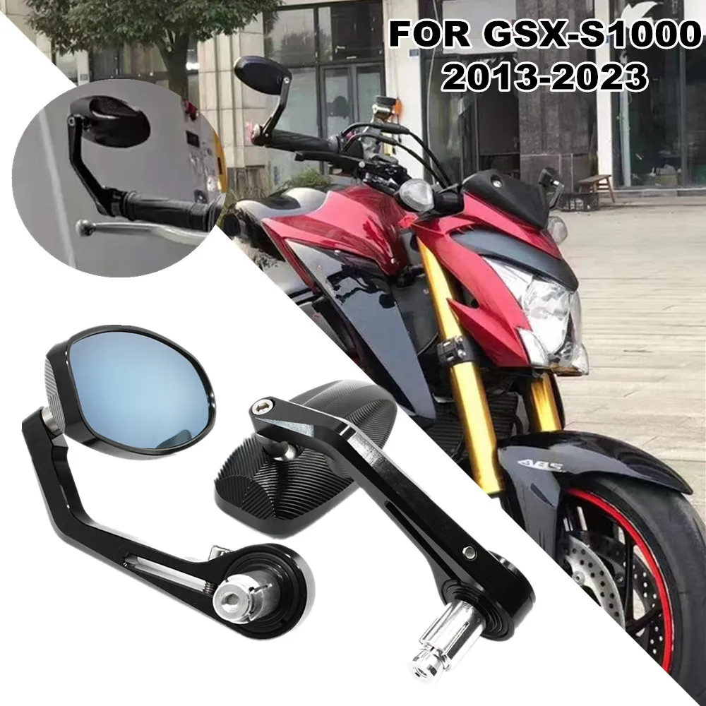 Motorcycle handlebar mirrors CNC handlebar mirrors For Suzuki GSX-S1000 GSX-S1000F GSXS 1000 gsx s1000 2015-2023