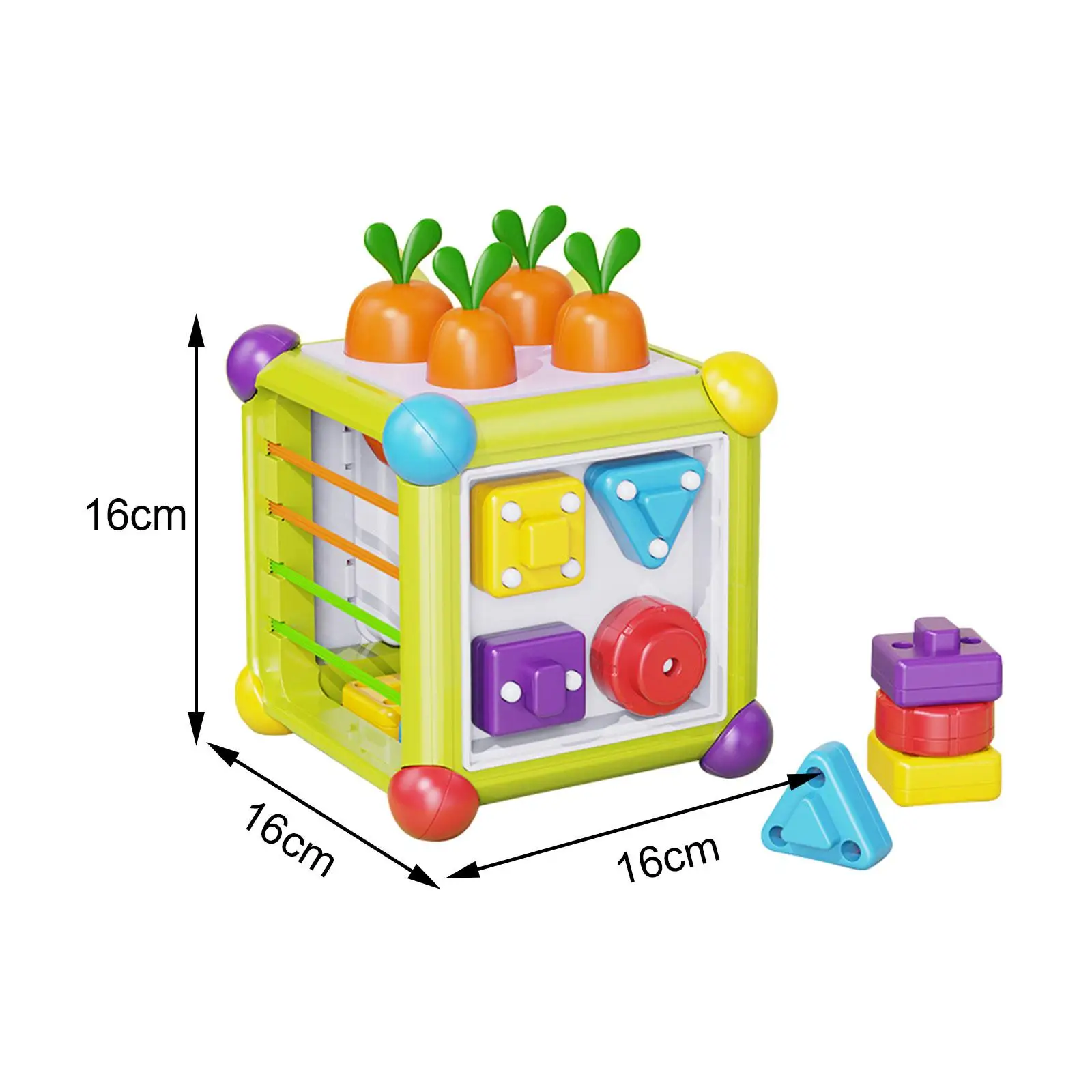 활동 센터 감각 학습 장난감, 모양 분류기, 생일 선물용 블록 장난감