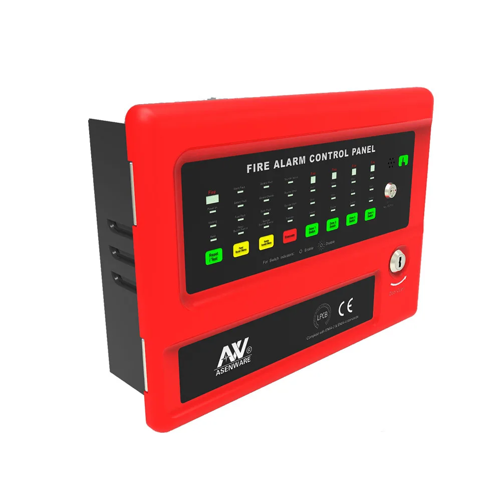 

Asenware 2 Zone Conventional Fire Alarm Control Panel with 24V