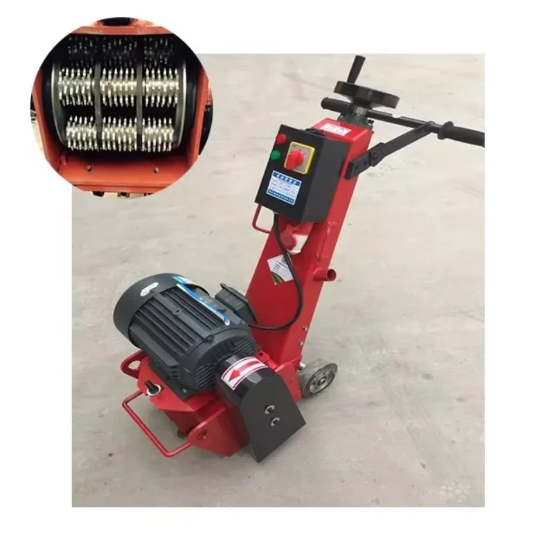 

High efficiency hand push small concrete asphalt road milling scarifying machine Bridge surface milling machine