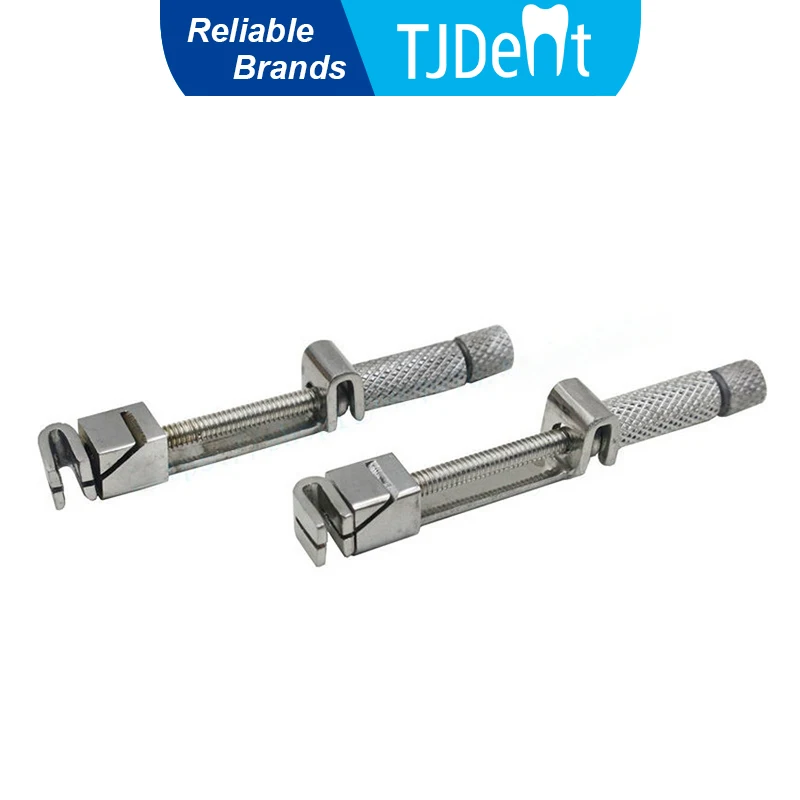 

TJDent Stainless Steel Dental Polyester Matrix Retainer Bands Clip Holder Fit Filling Decayed Tooth Universal Dentist Instrument