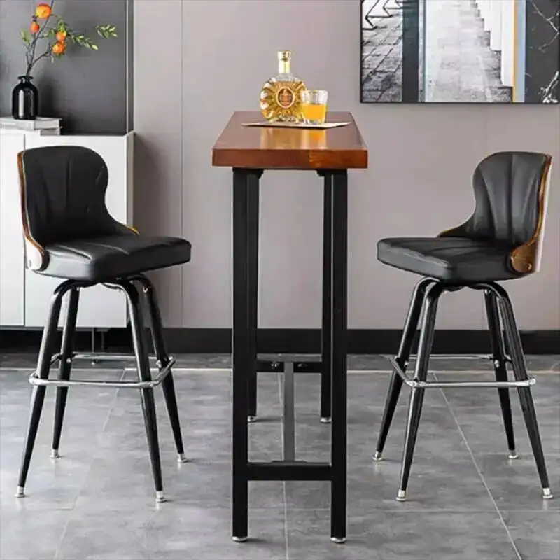 

Of Set 2 Modern Bar Chair Nordic Luxury Premium Comfortable Bar Chair Trendy Living Room Banqueta Alta Para Cozinha Furniture