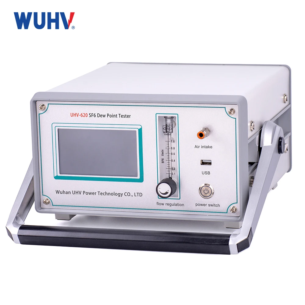 G UHV-620 Industrial Dew Point Meter SF6 Moisture Analyzer SF6 Dew Point Tester