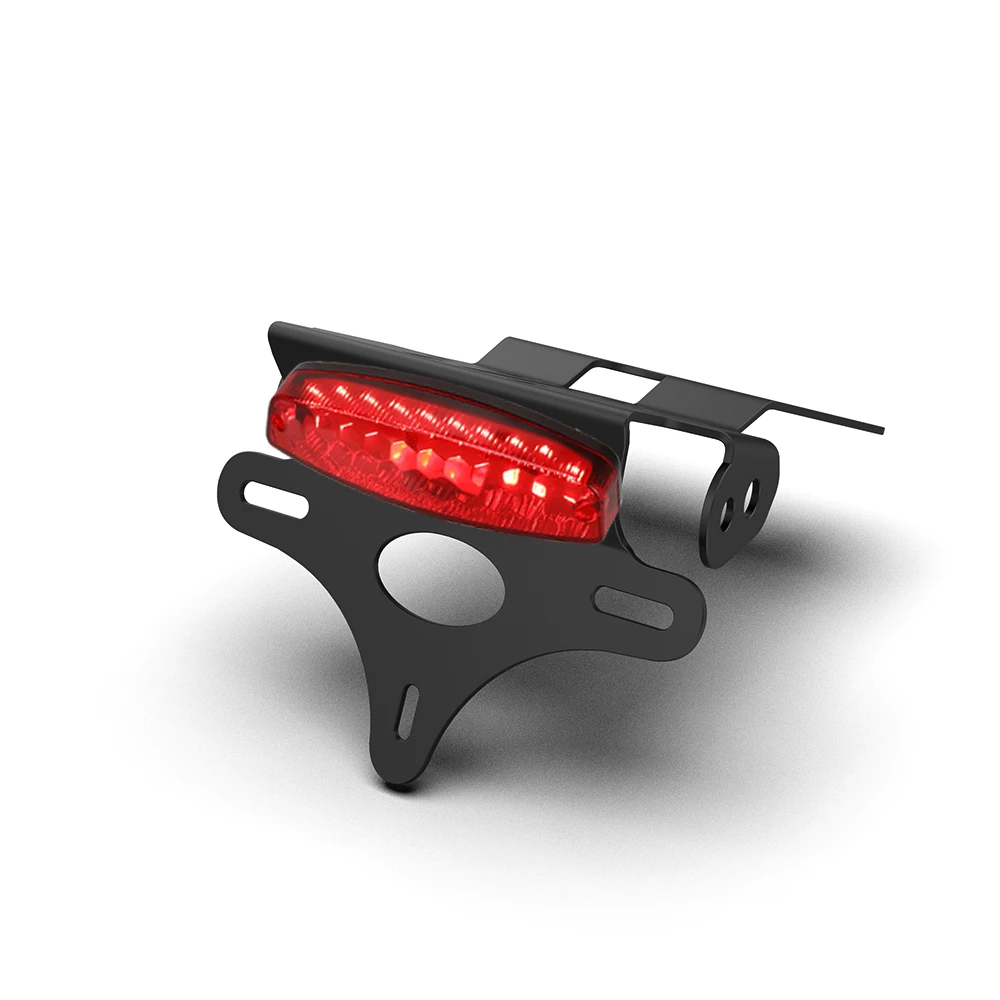 For Suzuki GSX8S GSX-8S 2024 2023 GSX-8R 2025 GSX8R Motor License Plate Holder Bracket Fender Eliminator With LED Rear Tail Tidy