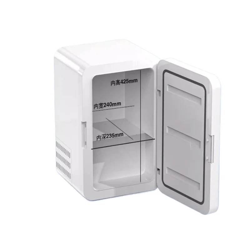 ‌ 25L ประตูเดียวประหยัดพลังงาน MINI ตู้แช่แข็ง LCD Control Dual-Layer Chilling Eco เงียบตู้เย็นแบบพกพาสําหรับหอพัก/รถ