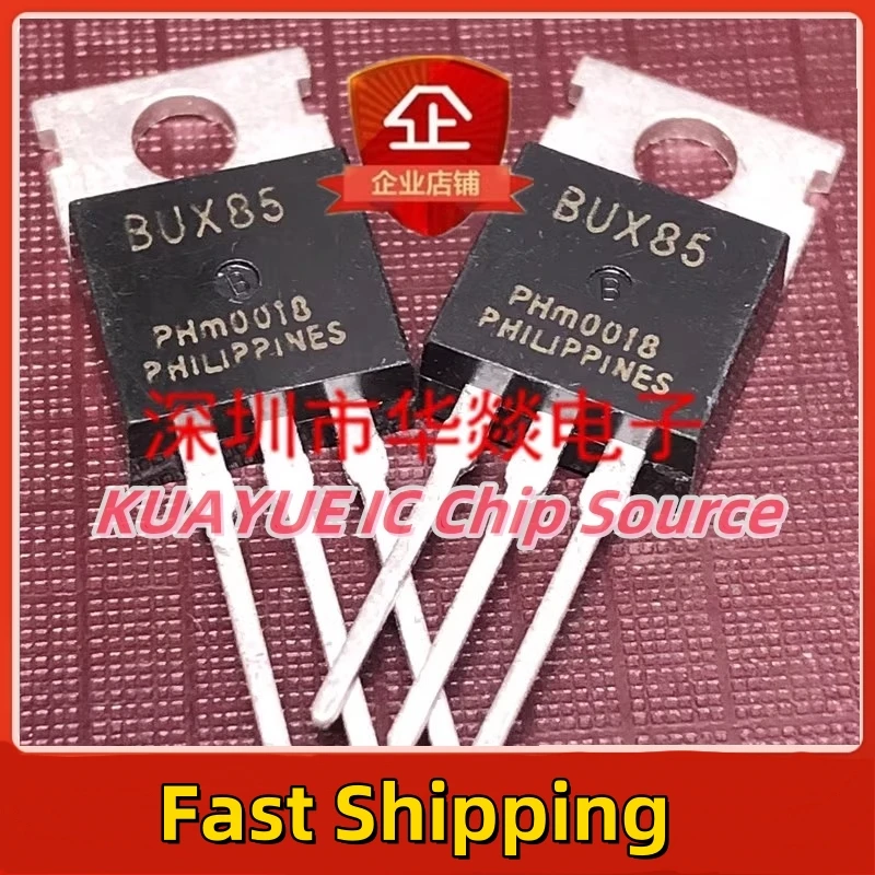 10PCS-30PCS   BUX85  TO-220   450V  2A  Fast Shipping Quality Guarantee