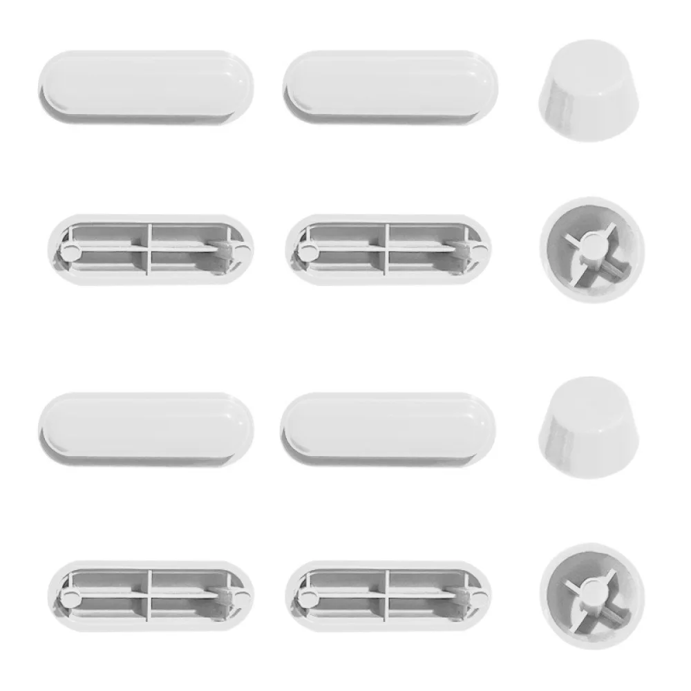 Premium Toilet Lid Buffer Accessory Silent Cushion Pad Replacement Part For Bathroom Toilet Seat Shock Reduction