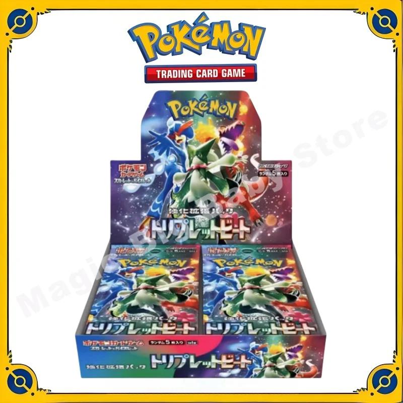 Uit Print Pokemon Echte Originele Trading Ptcg Kaarten Japanse Versie Sv1a Triple Sonic Boom Originele Film Originele Doos