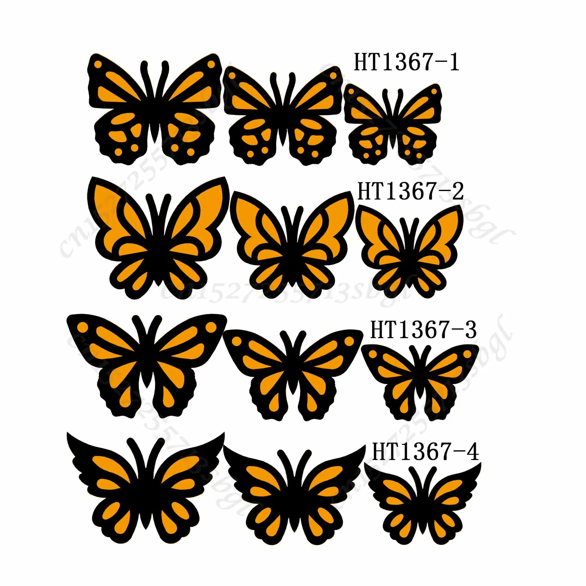 

Пресс-формы Butterfly-новая форма для высечки и дерева, HT1367 подходит для обычных высекальных машин на рынке.