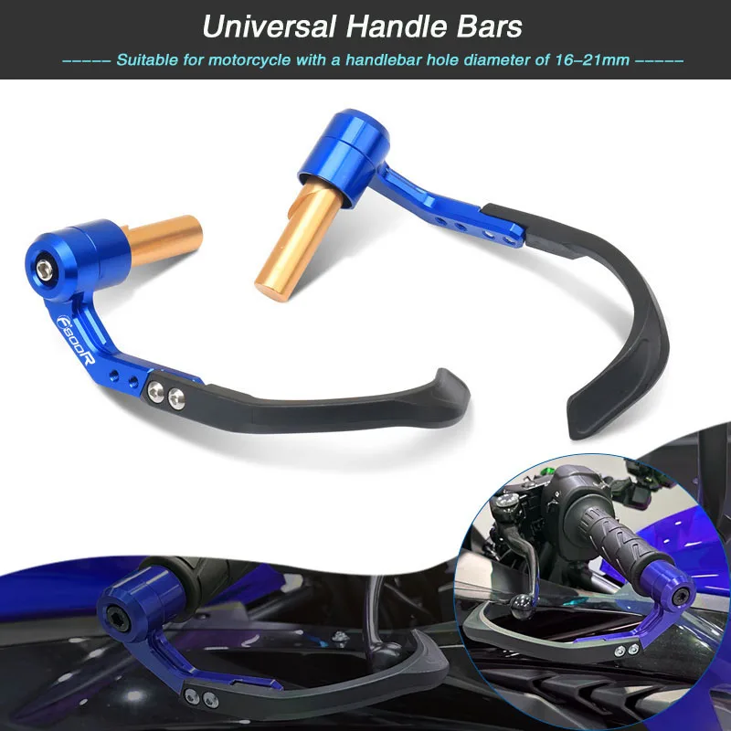 

Universal Motorcycle 7/8" 22mm Handlebar Grips Guard Brake Clutch Levers Guard Protector For BMW F800R F800 R