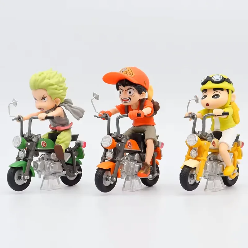 11 أنماط لعبة دراغون بول Z شخصيات كرتونية تمثال قاطرة سلسلة بولي كلوريد الفينيل تمثال تحصيل دراجة نارية روشي غوكو نموذج ديكور اللعب