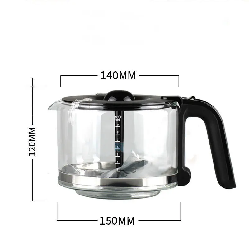 Coffee Machine Glass Pot for Philips HD7761 HD7762 HD7765 HD7766 HD7767 HD7768 HD7769 Coffee Machine Accessories Replace image 2