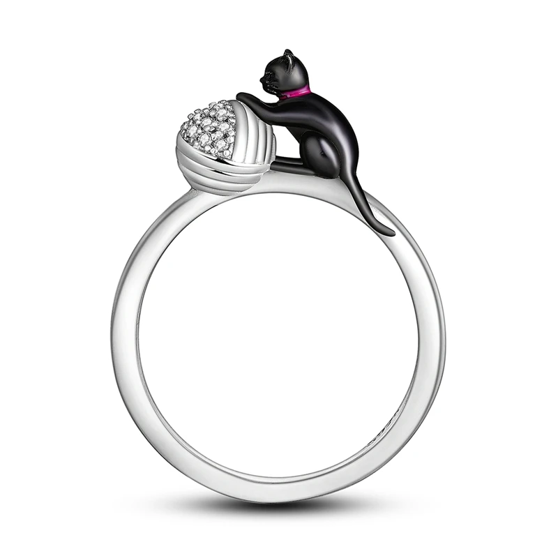 Women's 925 Sterling Silver Eternal Sparkling Love Ring