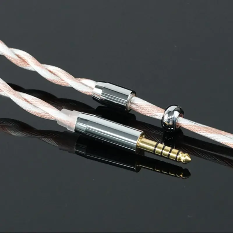 كابل XINHS G58 2-Strand Coaxial Leeds 7N عالي النقاء من سبائك النحاس