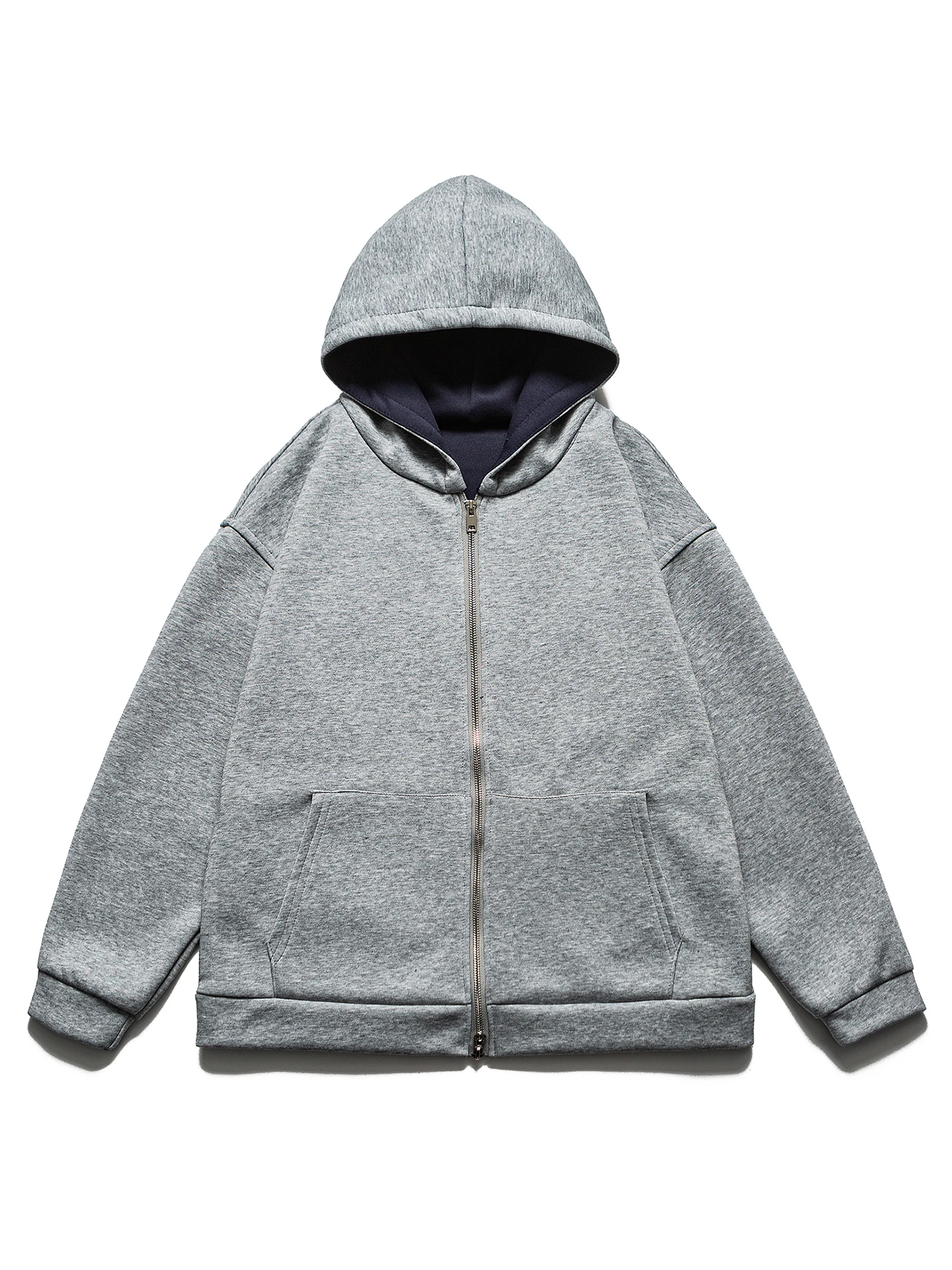 

Американский толстовочный кардиган на молнии для мужчин, повседневный, свободный крой, с длинными рукавами, для пар, осенняя одежда