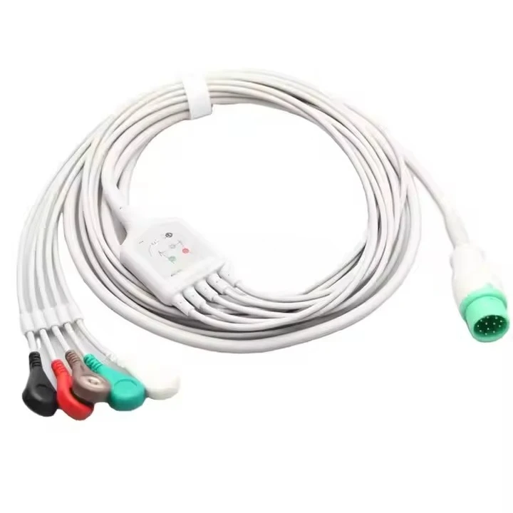 

Compatible Medical Consumables for Comen C50 C60 C80 C90 5-Leadwire Snap