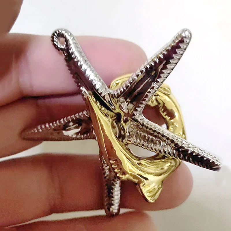 Металлическая головоломка «Морская звезда» в океане, волшебная логическая тренировка IQ, головоломка, распятие, развивающие игры, новые подарки для детей