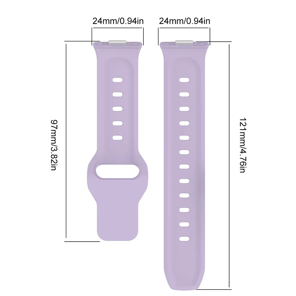 Silicone Watchband Strap for Huawei Watch Fit 3 Smart Watch Sport Bracelet Watchband Correa Adjustable Watch Band Replacement