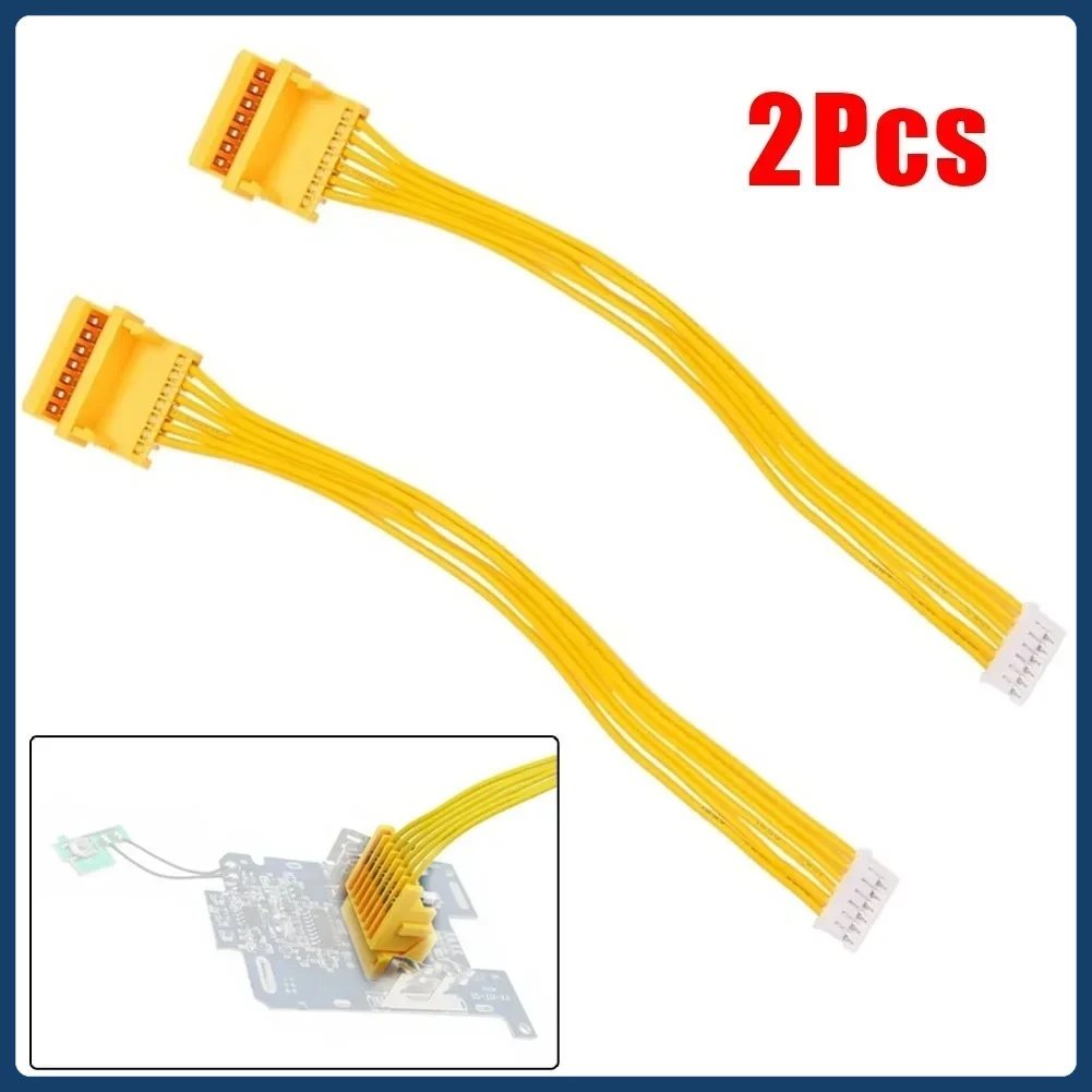 

2PCS BL1830 Charger Connector Terminal Block Cable For 14.4V 18V For LXT Li-Ion Battery Adapter Converter Hand Power Tool Parts