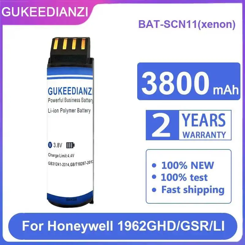 

Battery Reliable Power 3800mAh Handheld Barcode Scanner For Honeywell 1962GHD Gsr LI Bat-SCN11 Xenon