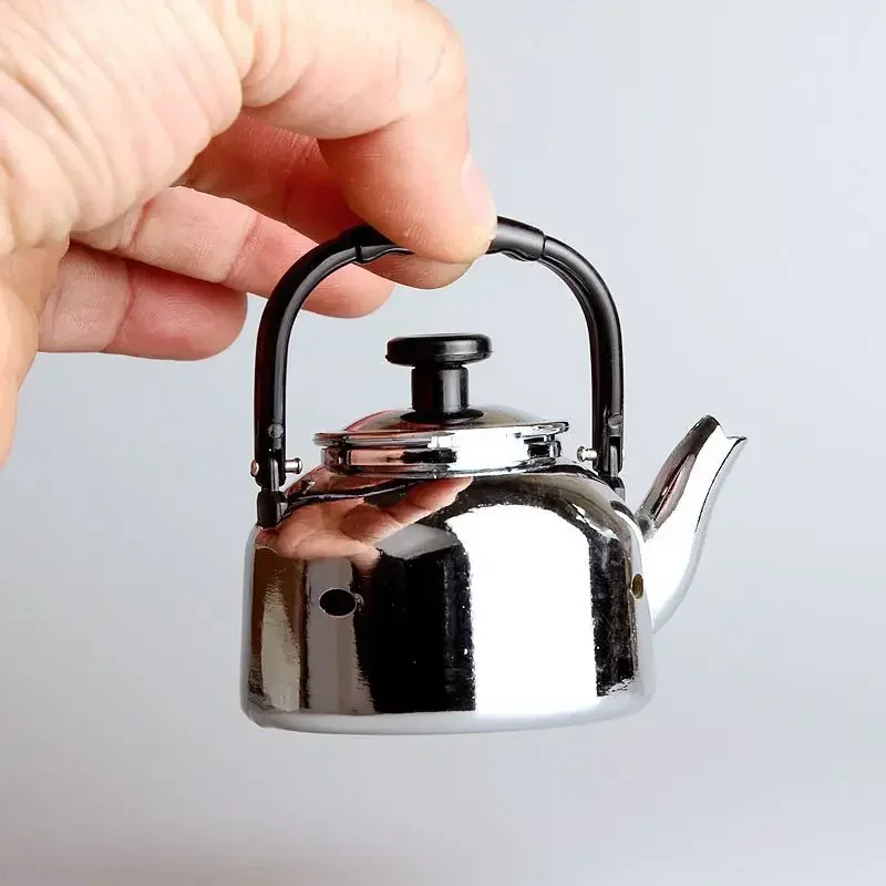 Novel and Personalized Tea Pot Convenient Lighter Cigarette Accessories Windproof Blue Fire Direct Lighter Men's Gift(No Gas)