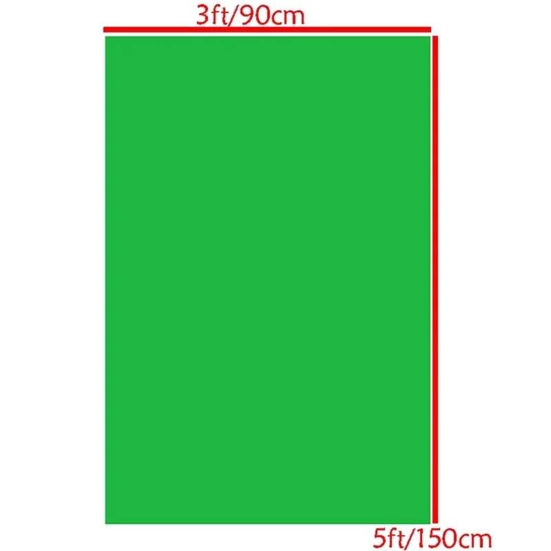 225cm Photography Backdrop Non-Woven Fabric Solid Color Green Screen Photo Background Chroma Key for Photo Studio