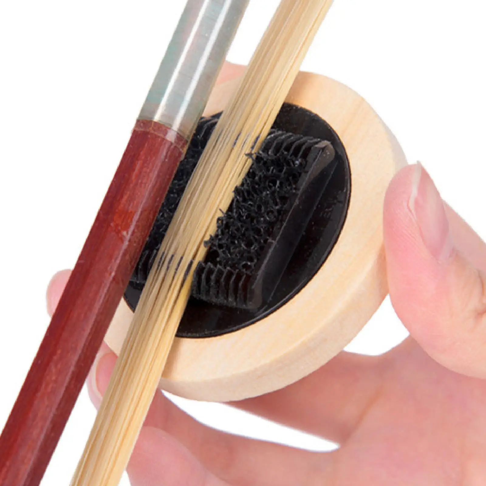 أداة تنظيف مشط قوس الكمان ملحقات الآلات الموسيقية المحمولة ملحقات الكمان لعرض الأداء مرحلة السفر المباشر #4